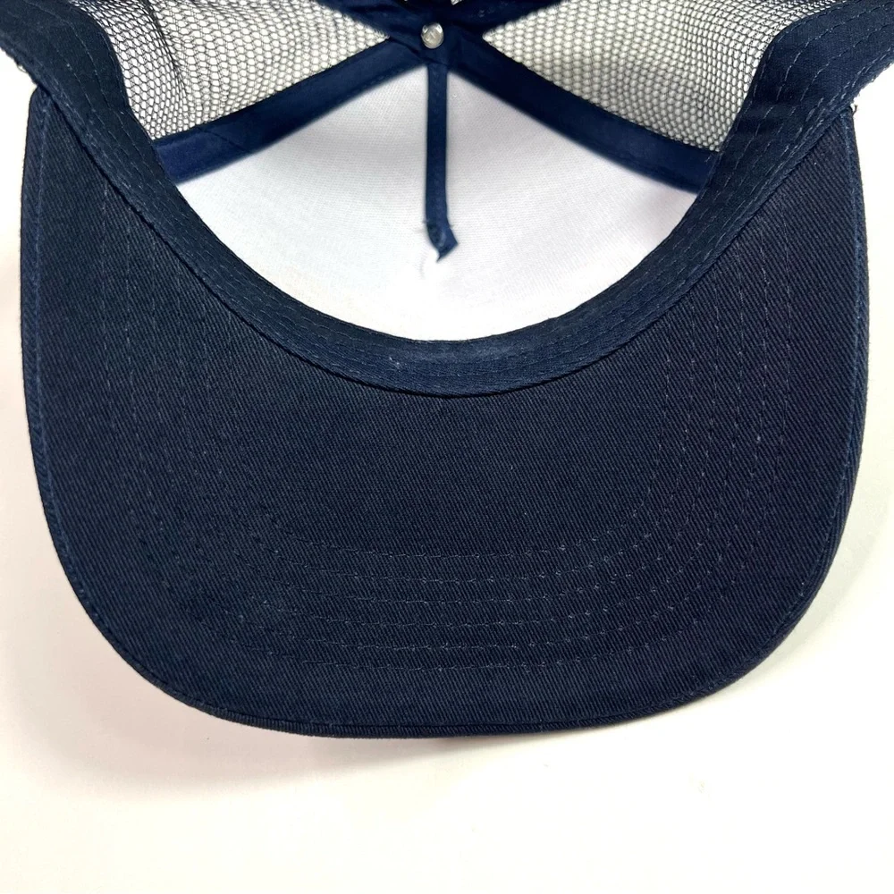 Almere Out of Office Trucker Hat Embroidered Blue - Picture 4 of 9